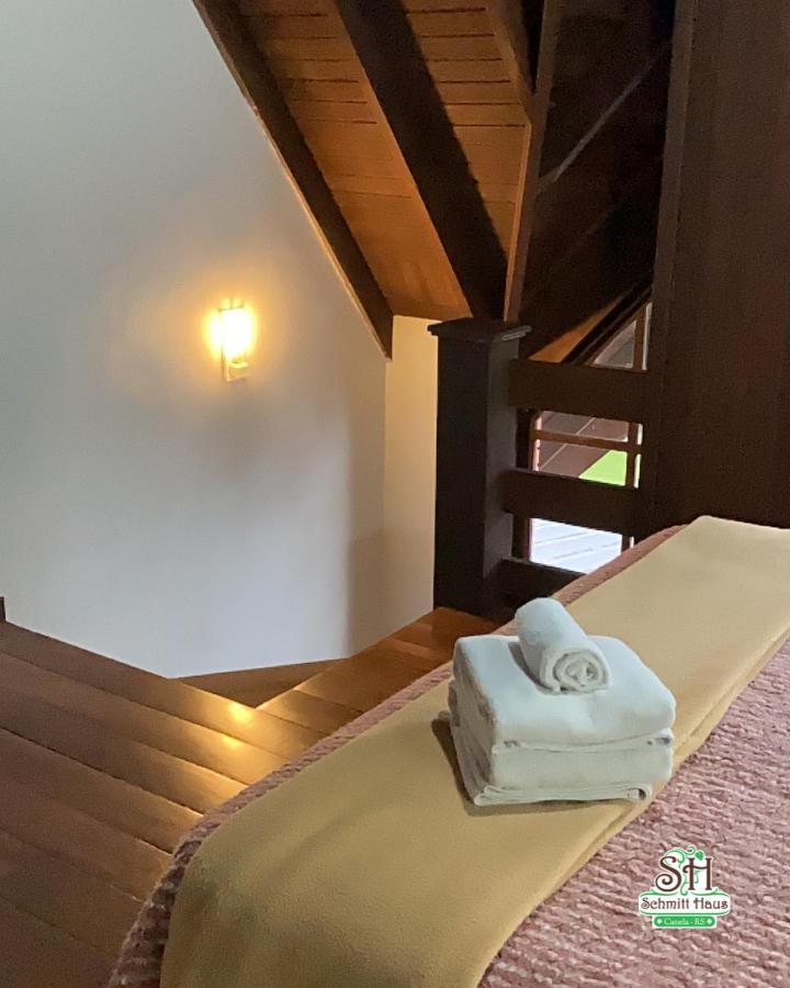 Вилла Estalagem Schmitt Haus Канела Экстерьер фото
