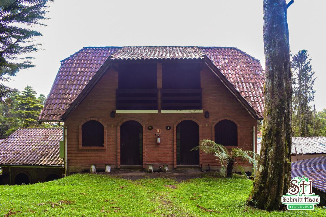 Вилла Estalagem Schmitt Haus Канела Экстерьер фото