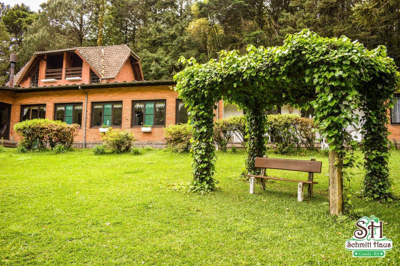 Вилла Estalagem Schmitt Haus Канела Экстерьер фото