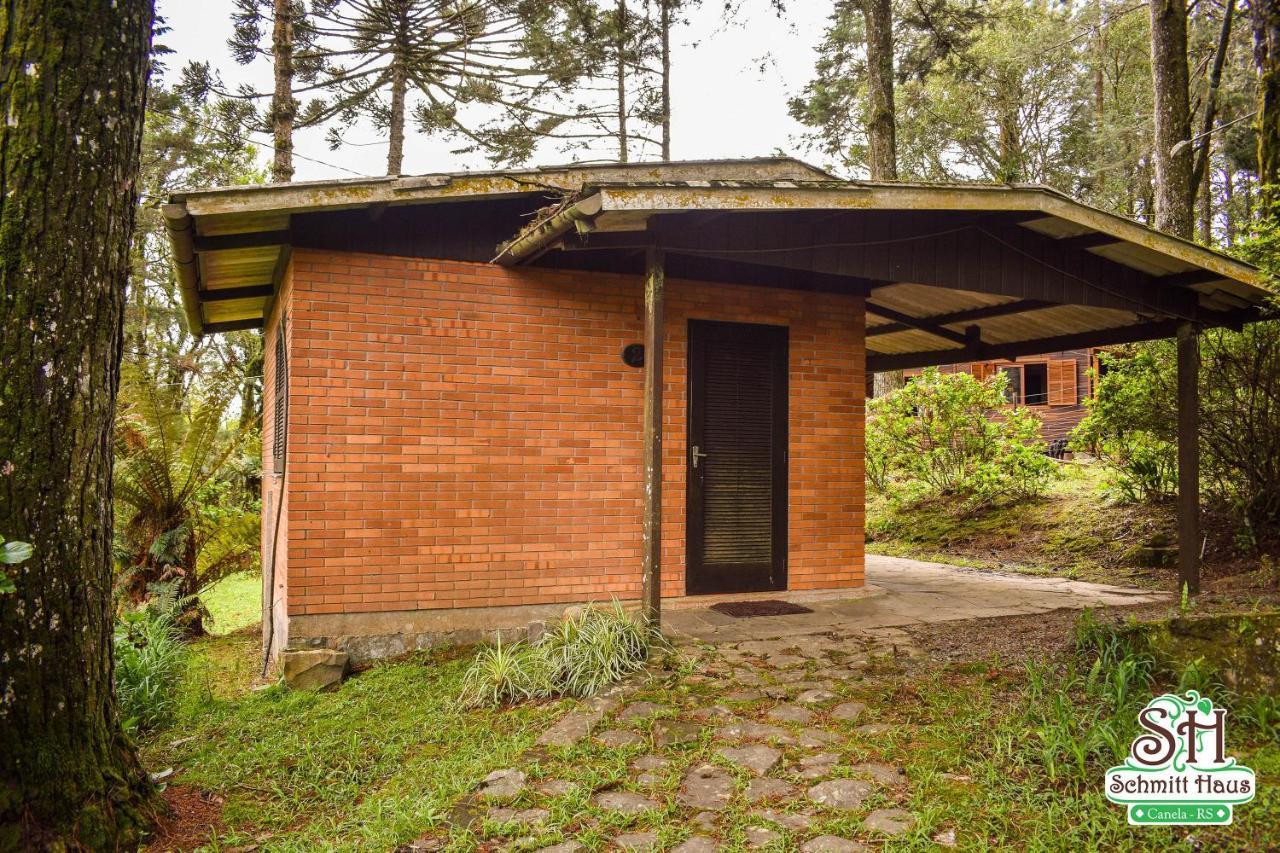 Вилла Estalagem Schmitt Haus Канела Экстерьер фото